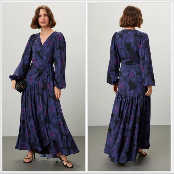 Hutch Dresses & Skirts - HUTCH Lima Floral Wrap Dress sz L